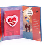Archies UXR Perfume With Greeting Card and Rose