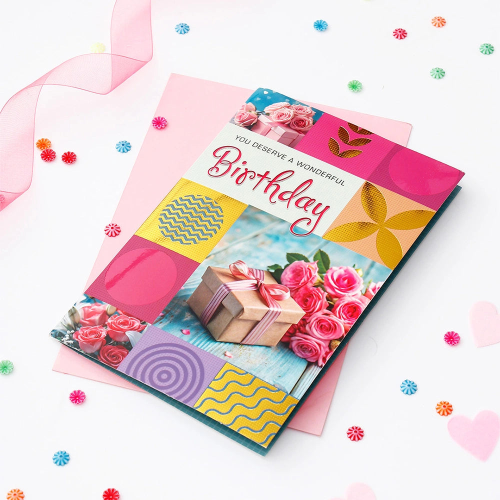 A Wonderful Birthday Greeting Card