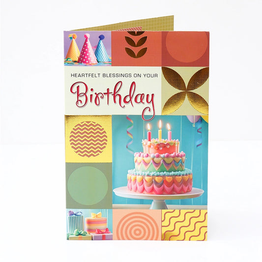 Heartfelt Birthday Greeting Card With Chocolates