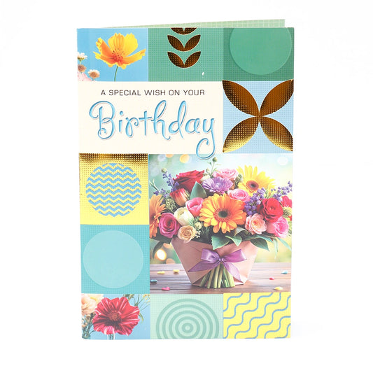 Special Birthday Greeting Card With Chocolates