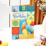 Warm Hugs and Wishes Birthday Greeting Card