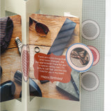 Blessings On Birthday Greeting Card For Father With Chocolates
