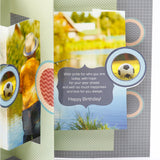 Celebrating Birthday Greeting Card For Son With Chocolates