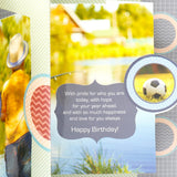 Celebrating Birthday Greeting Card For Son