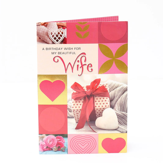 Celebrate Birthday Greeting Card For Wife