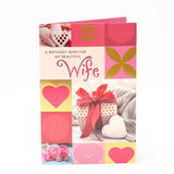 Celebrate Birthday Greeting Card For Wife