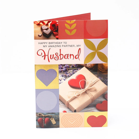 Amazing Partner Birthday Greeting Card For Husband