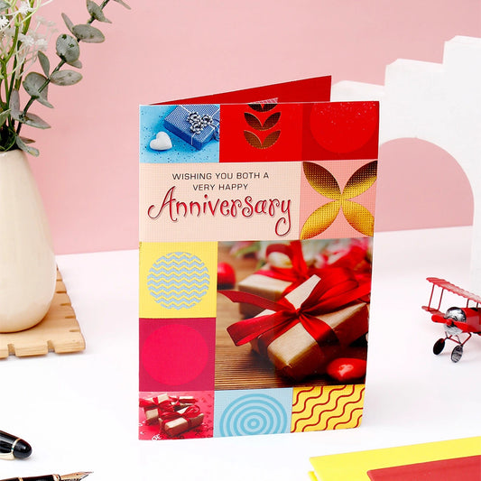 Wishing Anniversary Greeting Card For Couple