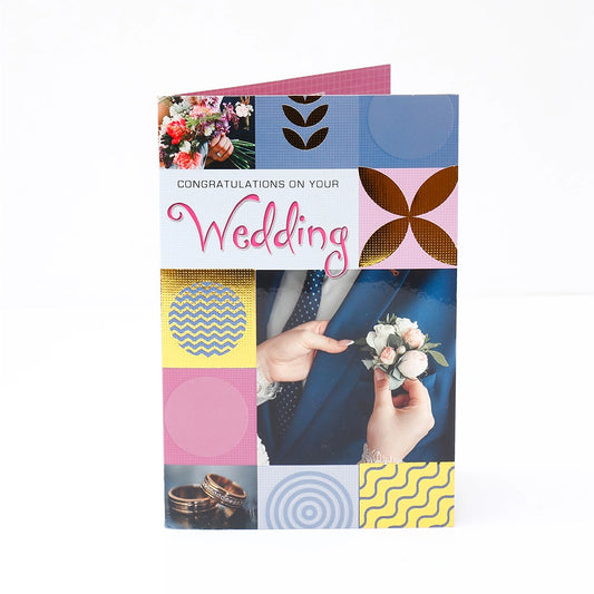 Congratulations on Your Wedding Greeting Card With Chocolates