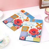Pack Of 2 Heartfelt Thank You Greeting Card