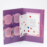 Warm Wishes Birthday Greeting Card With Chocolates