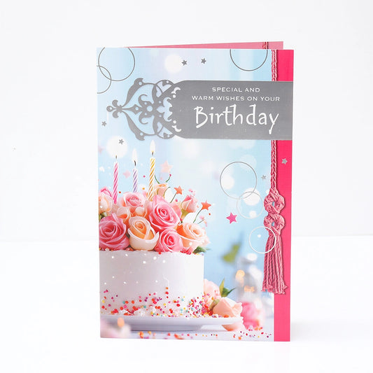 Special Wishes Birthday Greeting Card With Chocolates