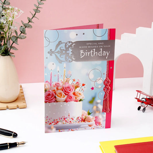 Special Wishes Birthday Greeting Card