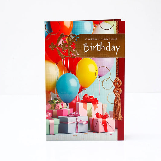 Pack Of 2 Especially On Your Birthday Greeting Card