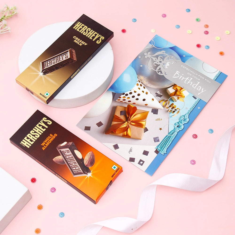 For Your Special Birthday Greeting Card With Chocolates