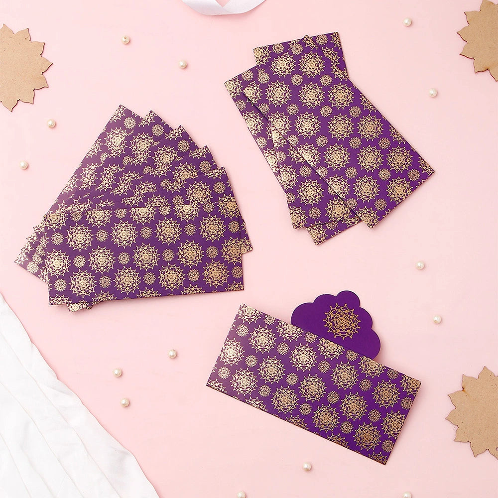 Purple Shagun Envelope