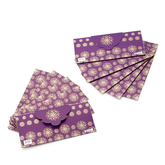 Purple Shagun Envelope