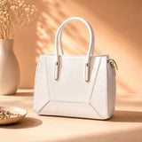 Classic Ivory Dual Handle Handbag