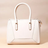 Classic Ivory Dual Handle Handbag