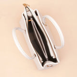 Classic Ivory Dual Handle Handbag