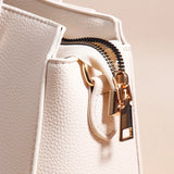 Classic Ivory Dual Handle Handbag