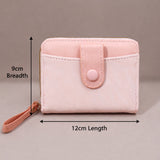 Pink Two-Tone Zip-Around Wallet with Wristlet Strap