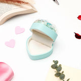 Romantic Turquoise Flower Jewellery Box