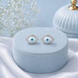 Evil Eye Charm Pendant and Earring Set