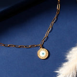 Evil Eye Pendant Charm Bracelet