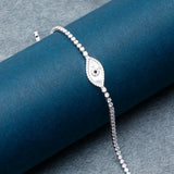 Evil Eye Cubic Zirconia Tennis Bracelet