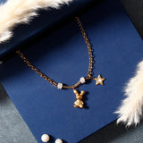 Bunny and Star Charm Bracelet