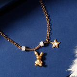 Bunny and Star Charm Bracelet