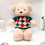 Cuddly Teddy Bear Soft in Knitted Sweater