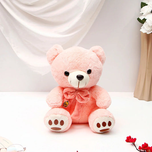 Ultra-Soft Plush Cuddly Teddy Bear - Pink