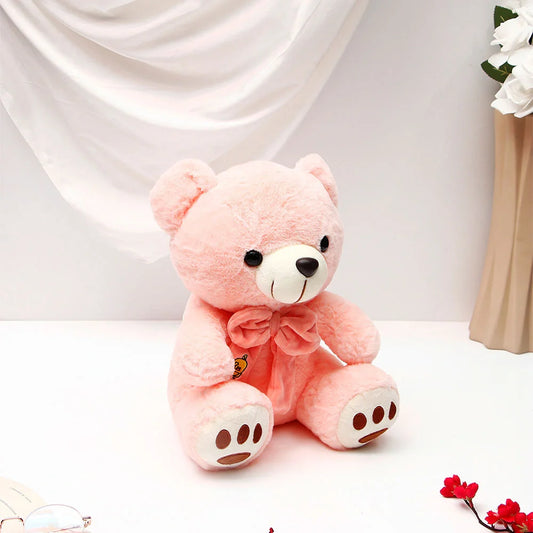 Ultra-Soft Plush Cuddly Teddy Bear - Pink