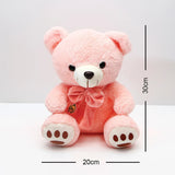 Ultra-Soft Plush Cuddly Teddy Bear - Pink