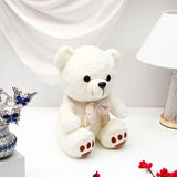 Ultra-Soft Plush Cuddly Teddy Bear - White