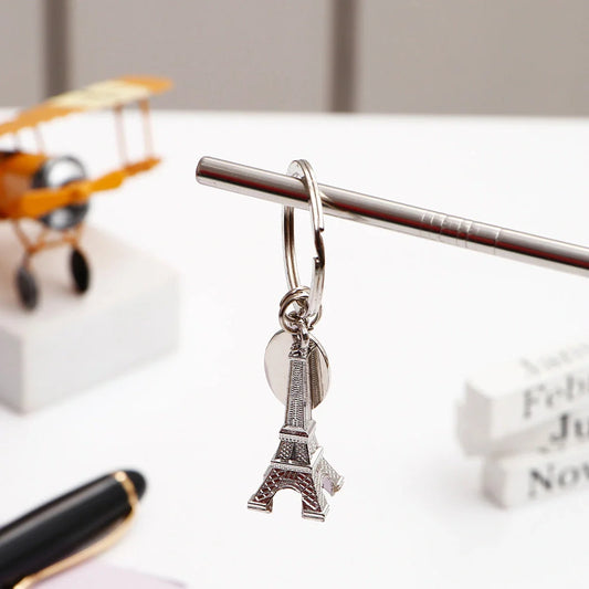 Eiffel Tower Charm Keychain