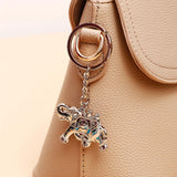 Sun Elephant Keychain