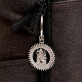 Ganesha Sunburst Keychain
