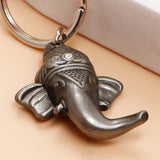 Ganesha Metal Keychain