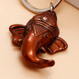 Bronze Lord Ganesha Keychain
