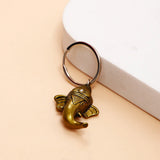 Golden Lord Ganesha Keychain