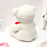 White Sweetheart Teddy Bear