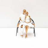 Heartfelt Embrace Couple Figurine Showpiece