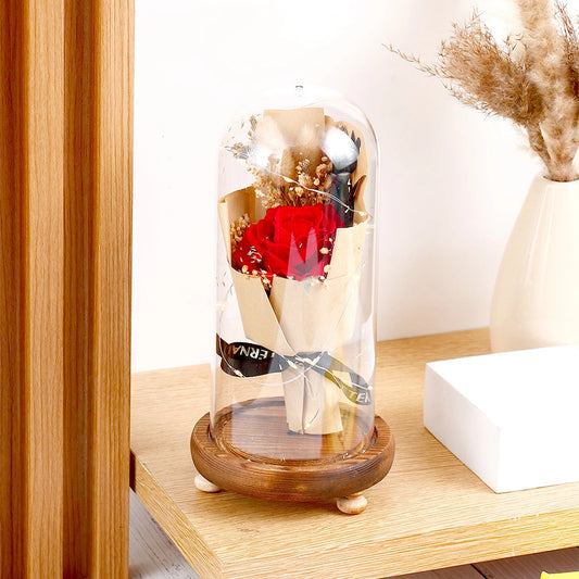 Eternal Rose Glass Dome