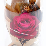 Eternal Rose Glass Dome - Preserved Flower Bell Jar