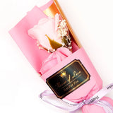 Rose Pink Love Single Rose Artificial Flower Bouquet