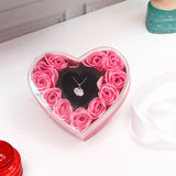 Pink Heart Jewellery Box With Ferrero Rocher