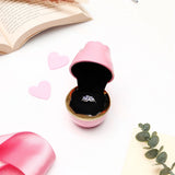 Light Up Be Mine Proposal Pink Rose Ring Holder